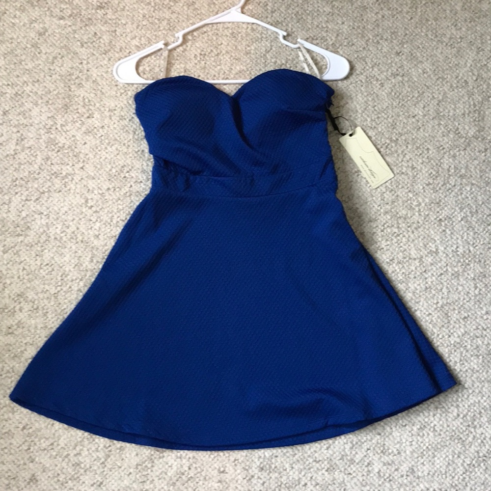 Strapless dress